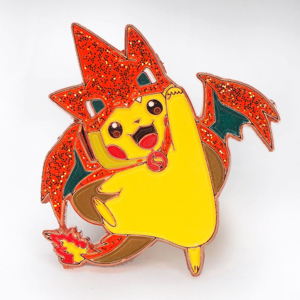 Pikazard lapel pin